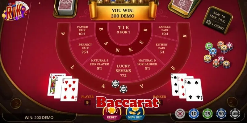 Đa dạng biến thể của Baccarat
